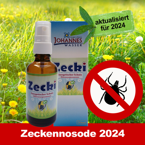 Zecki 2024 - energetischer Zeckenschutz